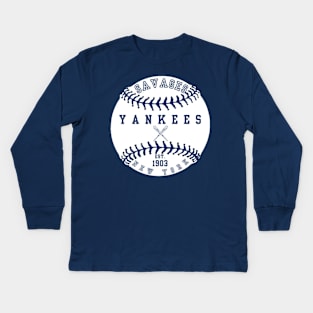 Yankees Savages Kids Long Sleeve T-Shirt